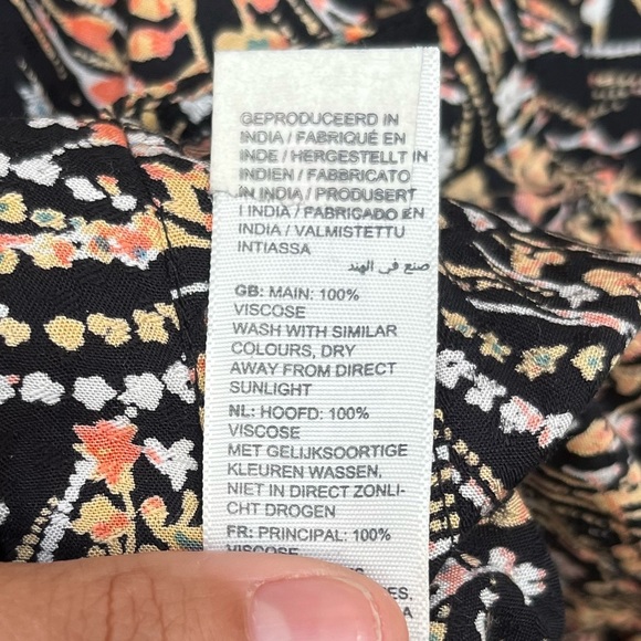 Fat Face Sudley Winter Garden Blouse Women’s size 6 - Picture 8 of 10